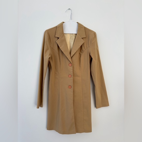 Vintage Button Down Jacket/Dress - Picture 2 of 3